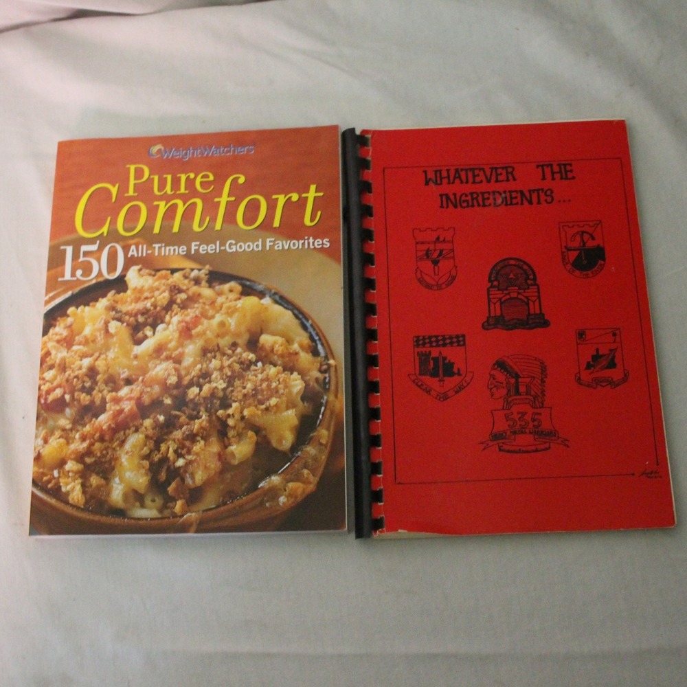 Weight Watchers Pure Comfort Cookbook & Whatever the Ingredients‎ Recipes